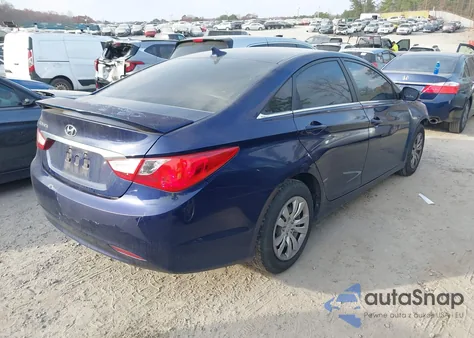 2011 Hyundai Sonata Gls из США, поврежденный, VIN 5NPEB4AC0BH122489